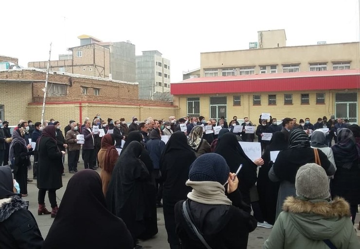 اعتراض سراسری فرهنگیان به رتبه بندی معلمان (۲۵ دی ۱۴۰۰)