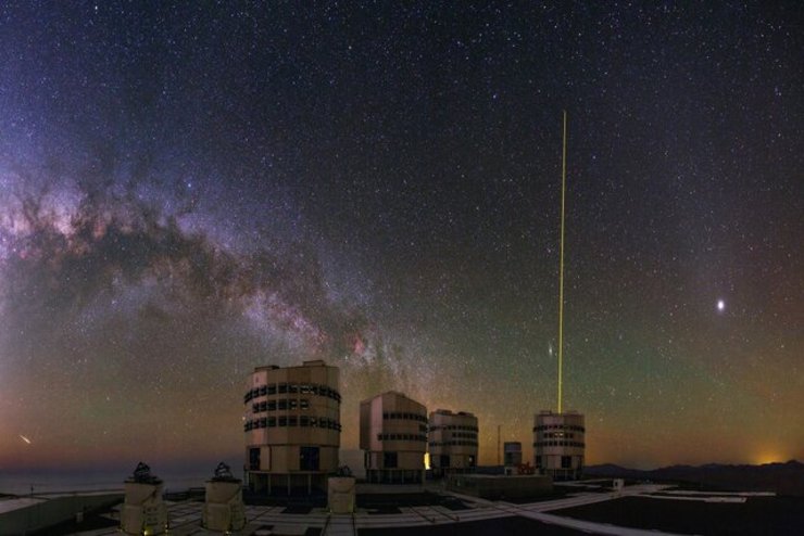 تصویر عکاس ایرانی از کهکشان راه شیری در «نشنال جئوگرافیک»