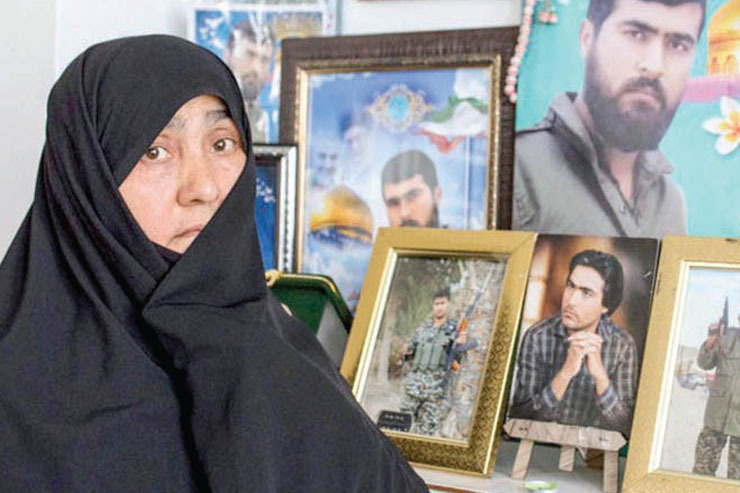 مادر شهید مدافع حرم، احمد جعفری، از مادرانه‌اش برای پسرش می‌گوید