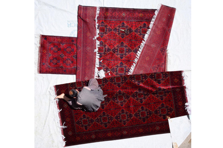 تولید قالی در افغانستان ۸۰درصد کاهش یافته است