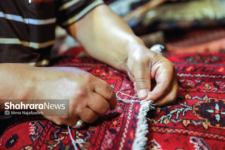 روایتی از حال‌وهوای بازار قالی دستباف مشهد که این روز‌ها دچار رکود شده است