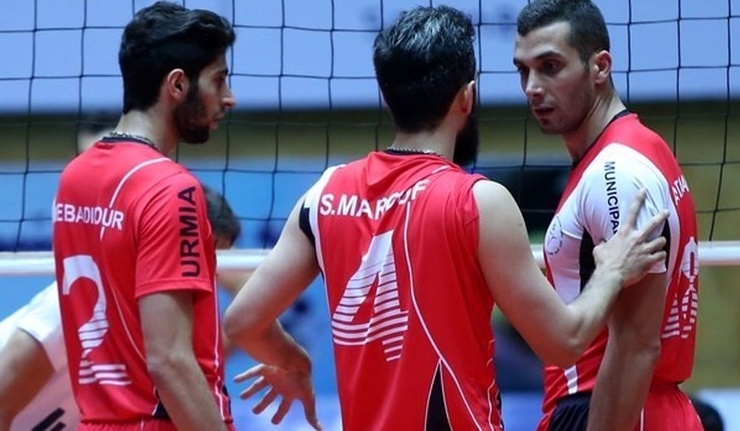والیبالیست های ایرانی در جام ابوظبی