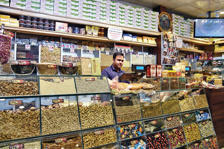 وضعیت آجیل فروش‌ها در آستانه فرارسیدن عید