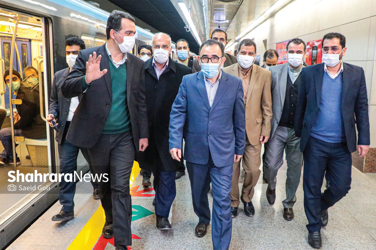 شهردار مشهد خواستار افزایش سهم دولت در توسعه خطوط قطارشهری شد