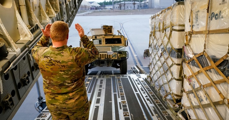 استقرار نیروهای نظامی آمریکا در مرز اوکراین