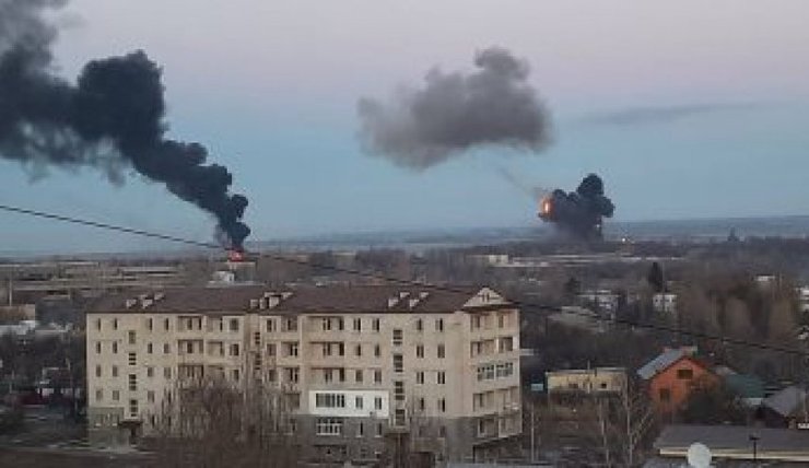سومین روز عملیات نظامی روسیه علیه اوکراین؛ ادامه درگیری شدید در کی یف
