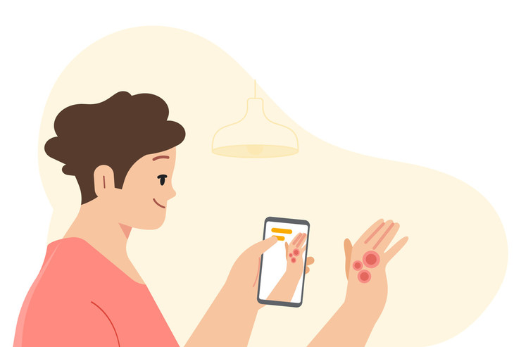 با کمک ابزار جدید گوگل می‌توانید بیماری‌های پوست، مو و ناخن را تشخیص دهید