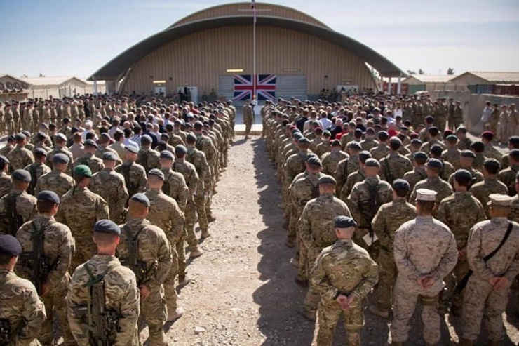 خروج نیروهای انگلیس از افغانستان در ماه آینده میلادی