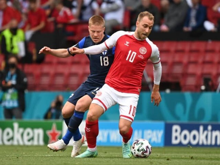 آخرین وضعیت اریکسن، بازیکن تیم ملی دانمارک پس از مصدومیت