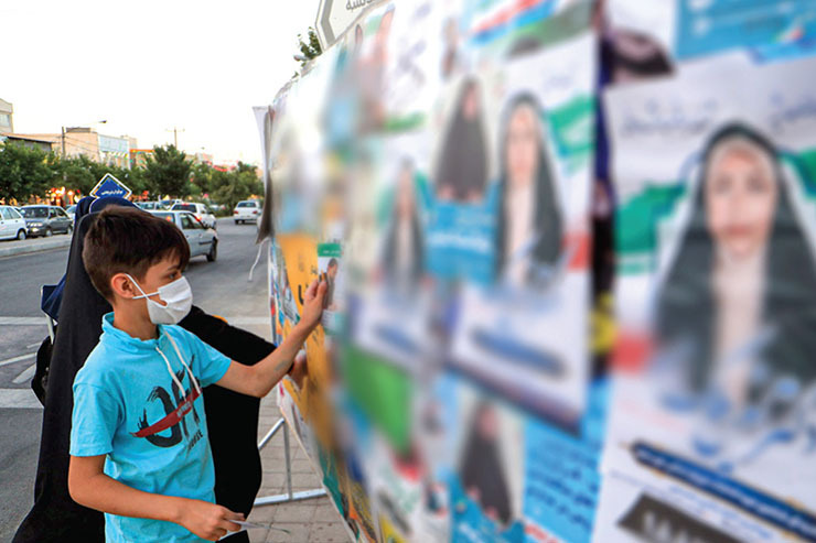 شور تبلیغات در مشهد برای شورای ششم