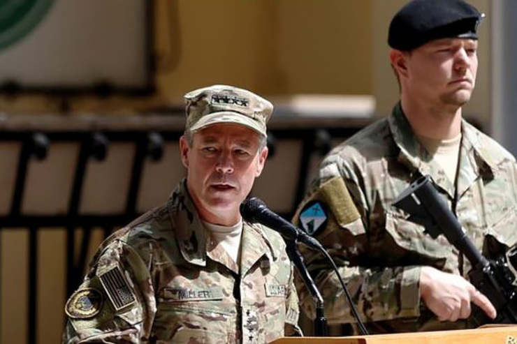 ژنرال میلر: طالبان در حال پیشروی است و وضعیت امنیتی در افغانستان خوب نیست