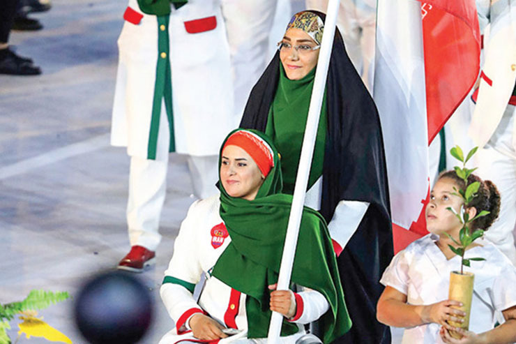 «پرچم داری» از ریو تا توکیو| نعمتی، ورزشکار الهام‌بخش ایرانی