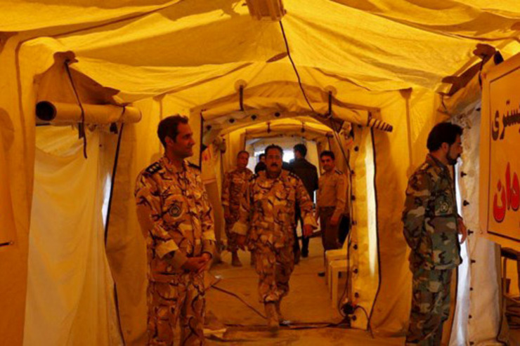 ارتش به زودی سه بیمارستان صحرایی در سیستان و بلوچستان برپا می‌کند