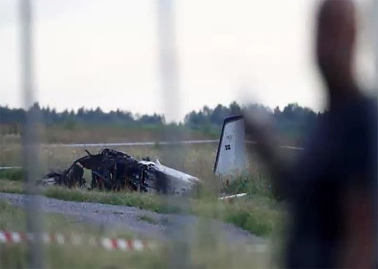 سقوط هواپیما در سوئد ۹ کشته برجای گذاشت