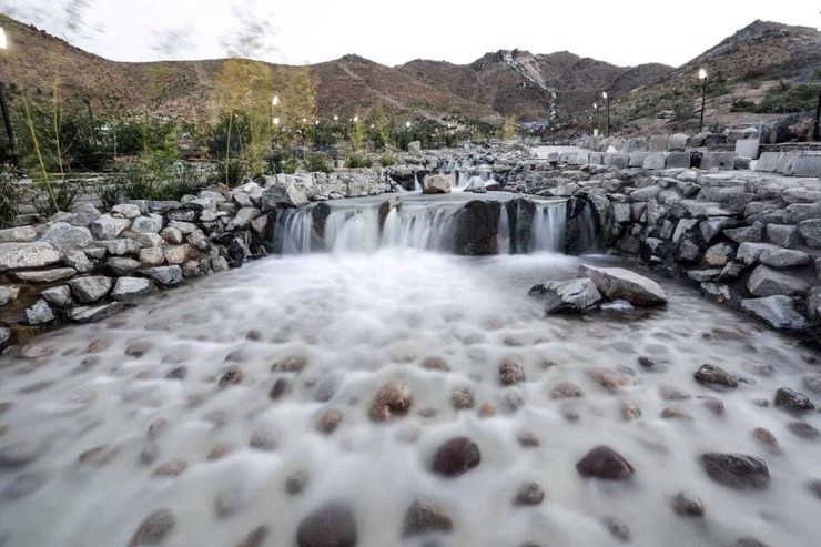 ویدئو | کوهشار، بزرگ‌ترین آبشار مصنوعی ایران در مشهد