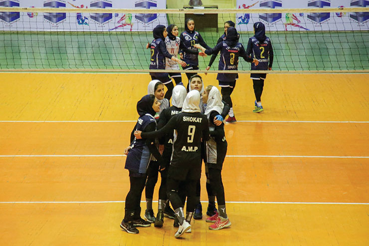 چالش عجیب تیم والیبال دختران مشهد در لیگ‌برتر