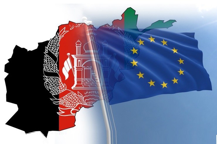 دیدار هیئت افغانستانی مذاکرات صلح با مقامات اتحادیه اروپا