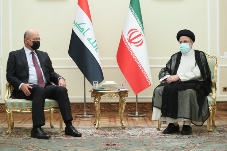 رئیسی در دیدار با همتای عراقی خود: ایران خواهان عراقی قوی و مقتدر است