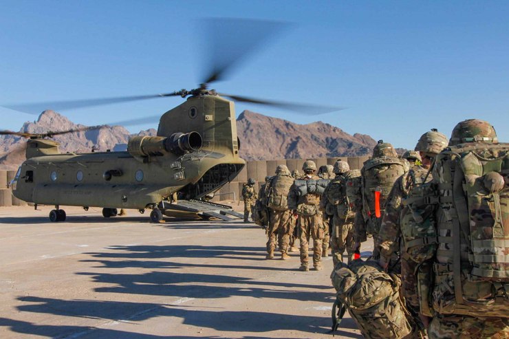 سنتکام: ۹۵ درصد نیروهای آمریکایی از افغانستان خارج شدند