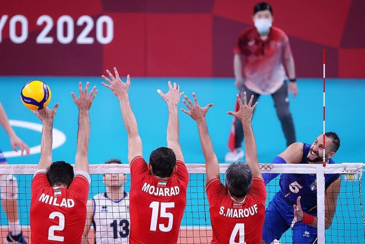 ویدئو| خلاصه بازی والیبال ایران و ایتالیا در المپیک توکیو