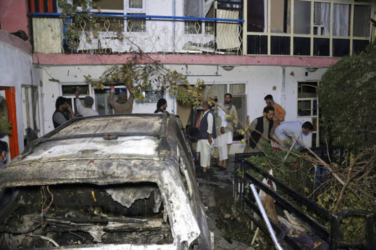 نیویورک‌تایمز: آمریکا در حمله‌ پهپادی در کابل «به اشتباه» ۱۰غیرنظامی را کشته است