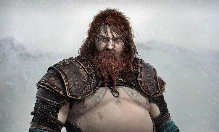 چرا «ثور» در بازی God of War Ragnarok این‌قدر چاق است؟