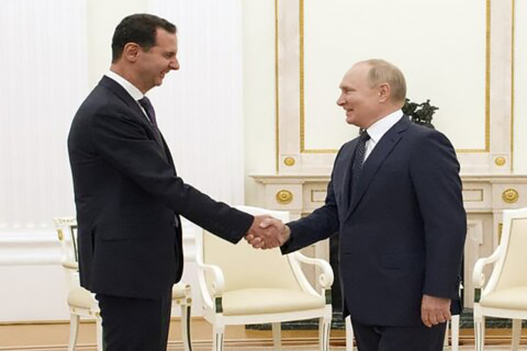سفر اعلام نشده رئیس جمهور سوریه به مسکو | دیدار پوتین و اسد در کرملین