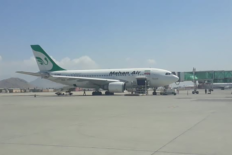 عکسی از هواپیمای ماهان در فرودگاه کابل | اولین پرواز بعد از سقوط
