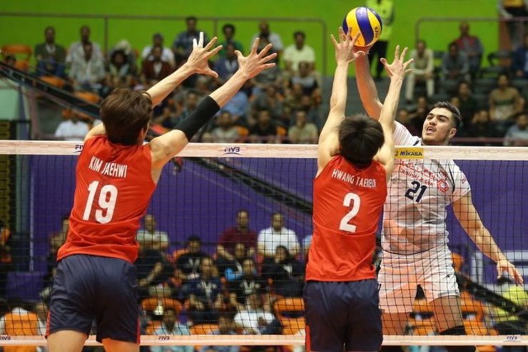 نتیجه بازی والیبال ایران و کره جنوبی| شاگردان عطایی خیال باختن ندارند