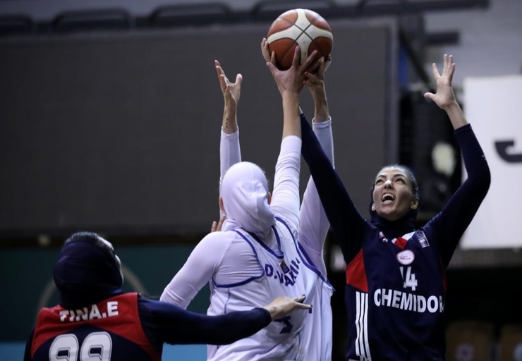 بهمنِ شیمیدر در روز دوم لیگ برتر بسکتبال زنان| پیروزی های یک امتیازی!