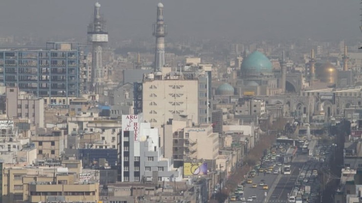 وضعیت هشدار برای سومین روز پیاپی آلودگی هوای مشهد