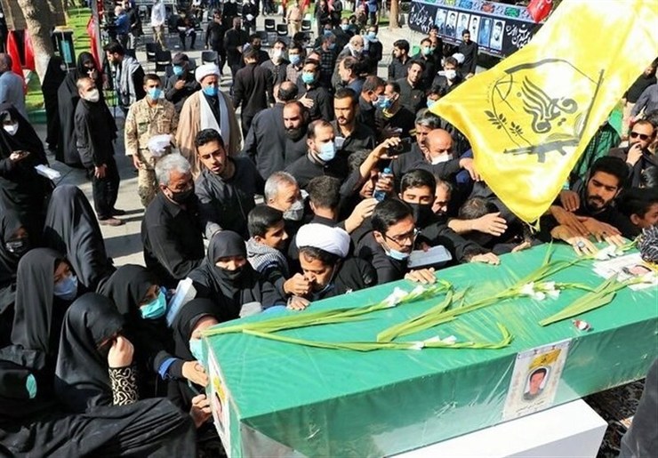 پیکر مطهر شهید مدافع حرم در مشهد به خاک سپرده شد