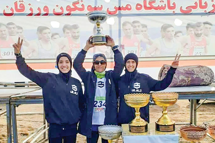 مشهدی‌ها نخستین قهرمانان لیگ صحرانوردی بانوان