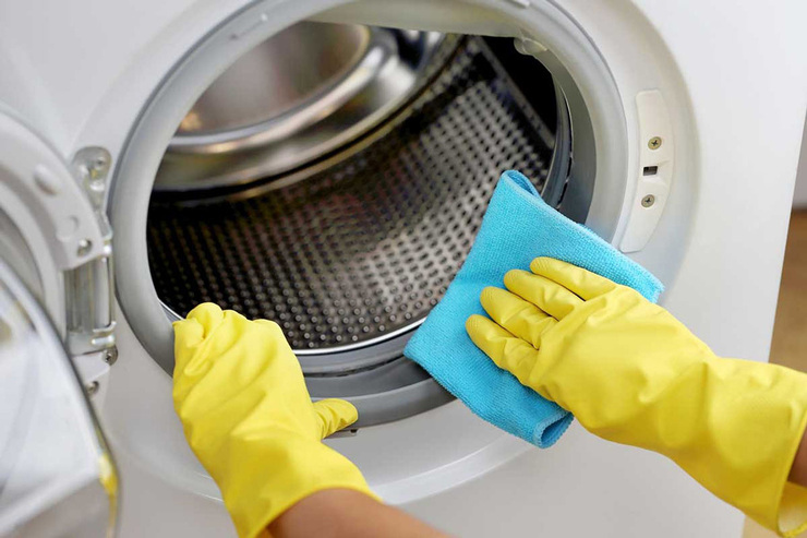 روشی ساده برای تمیز کردن ماشین لباسشویی