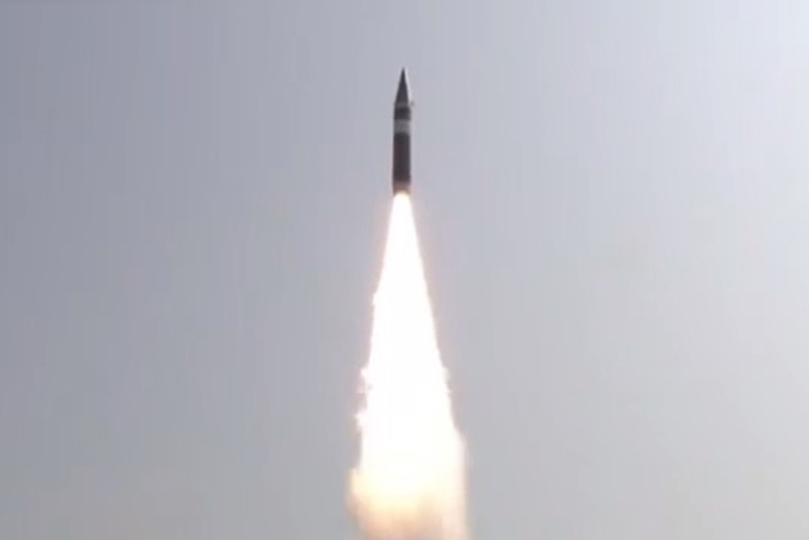 ویدئو | هند موشک اتمی شلیک کرد