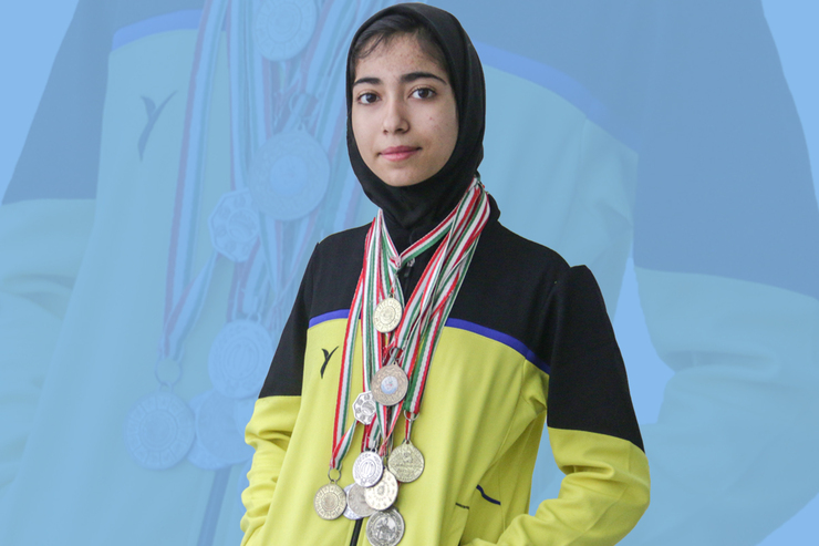 گفت‌وگو با ساجده قنبری، صاحب مدال‌های رنگارنگ ژیمناستیک هنری در مشهد