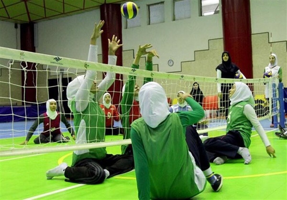 والیبال نشسته بانوان مشهد قهرمان ایران شد