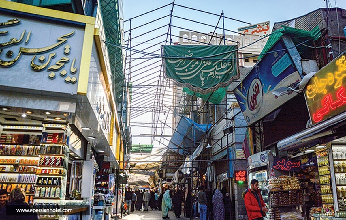 نام‌های پیشنهادی اداره نامگذاری معابر شهرداری مشهد برای بازار سرشور