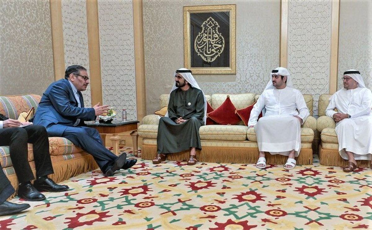 جزئیات دیدار شمخانی با نخست وزیر امارات+فیلم