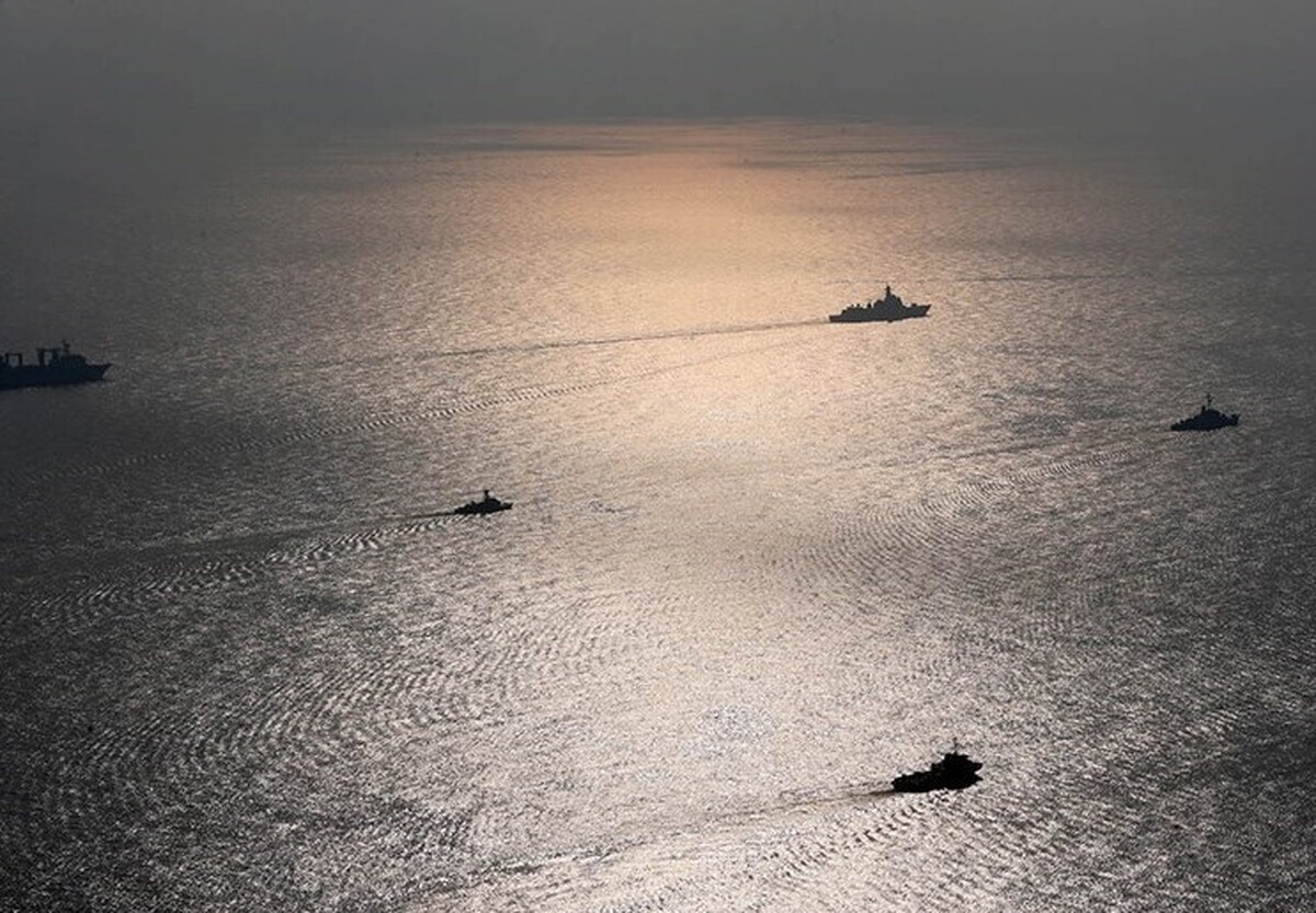 ویدئو| روز دوم رزمایش دریایی کمربند امنیت در شمال اقیانوس هند