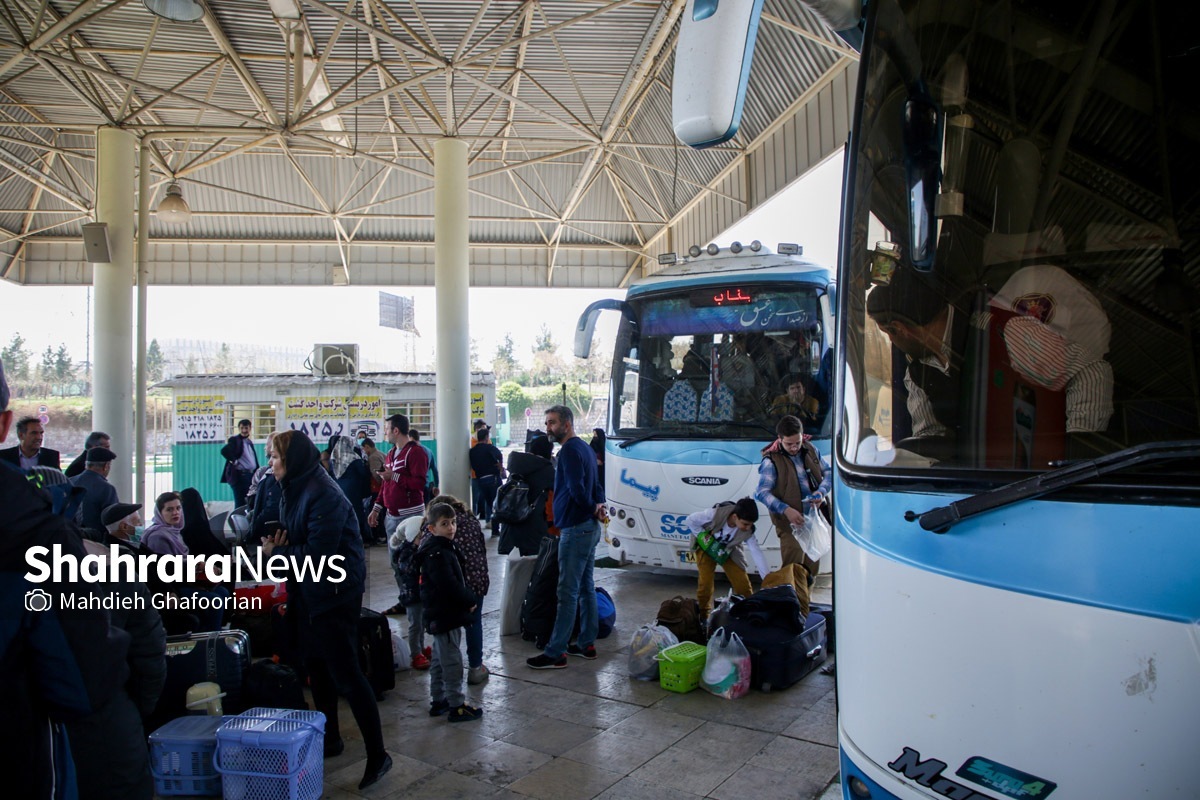 احتمال افزایش ۲۰ درصدی سفر به مشهد با اتوبوس در نوروز ۱۴۰۲ | تغییر نرخ بلیت هنوز قطعی نیست
