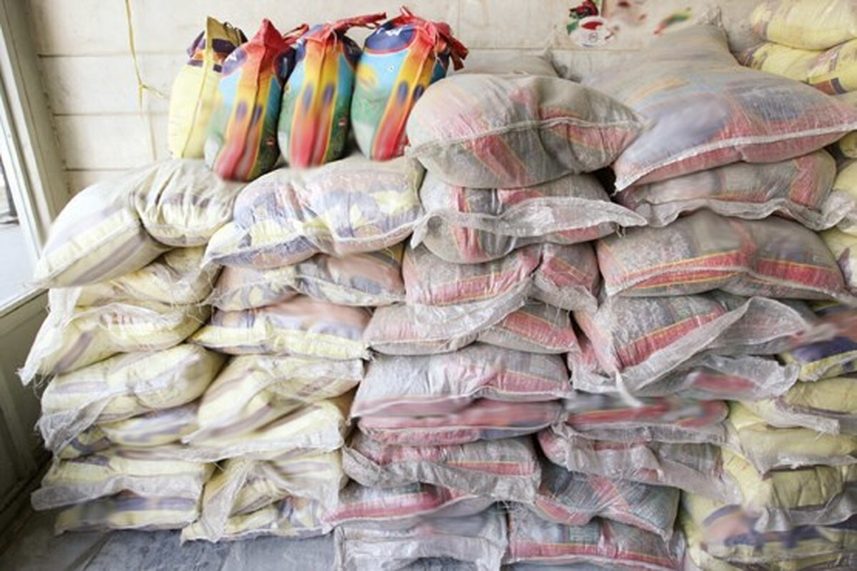 کشف برنج‌های تقلبی قبل از عرضه در بازار مشهد