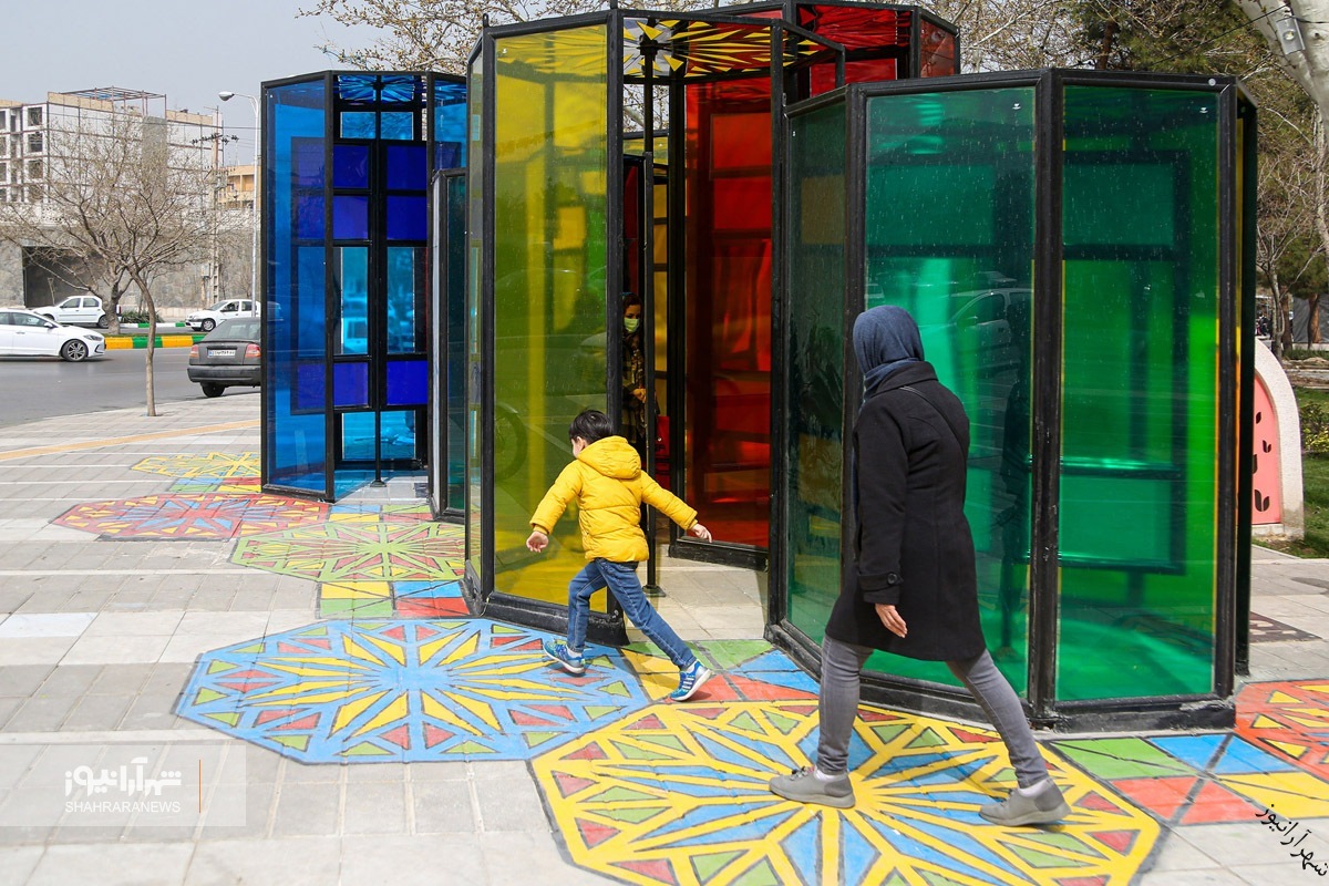ویدئو | آماده‌سازی فضای شهری مشهد برای استقبال از بهار ۱۴۰۲
