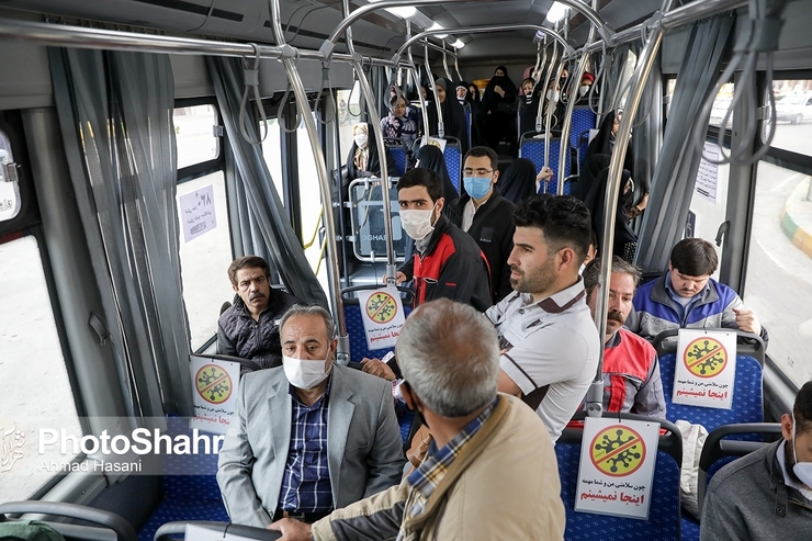 تقویت سرویس‌دهی خطوط حرم‌مطهر رضوی با ۱۷۰ دستگاه اتوبوس در روز عید فطر