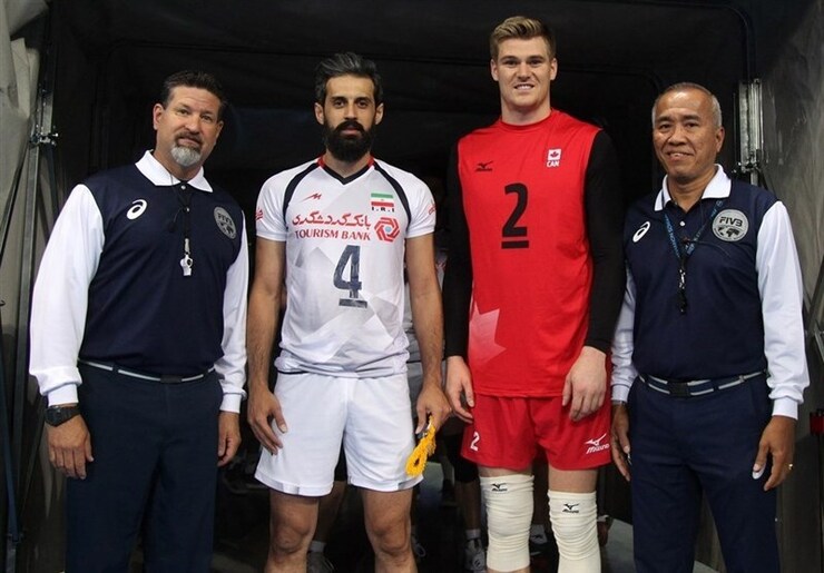 کاپیتان تیم ملی والیبال کانادا در ترکیب شهداب در جام باشگاه‌های آسیا