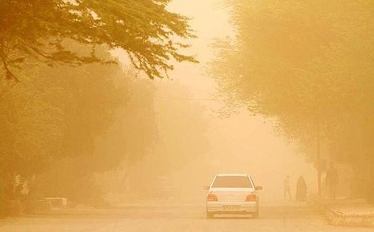 وضعیت بحرانی گرد و غبار در استان کرمانشاه| ریزگرد‌ها ۴۸۴ نفر را راهی بیمارستان کرد