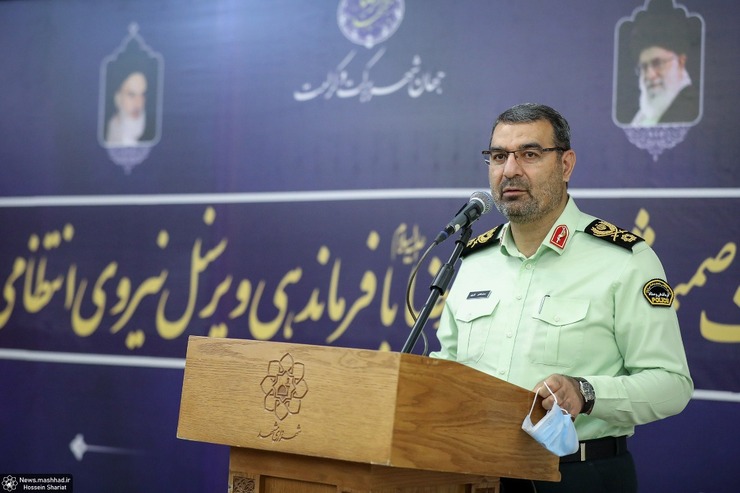 فرمانده انتظامی خراسان رضوی: اقدامات شهرداری مشهد باعث امنیت در شهر است