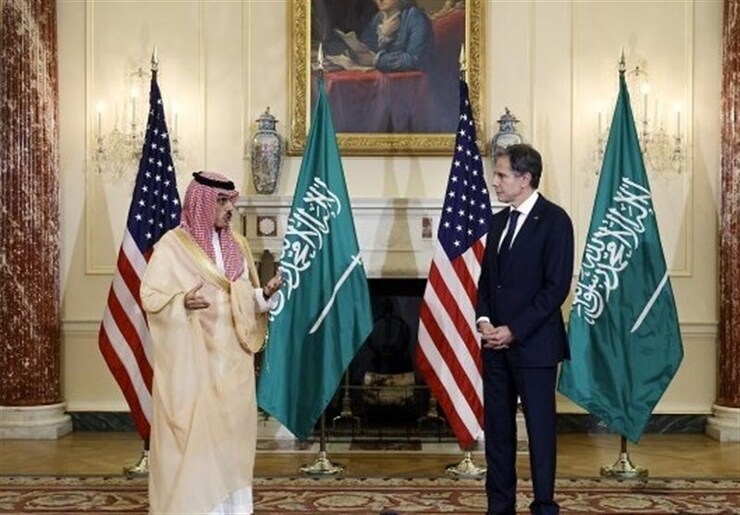 رایزنی وزرای خارجه عربستان و آمریکا در آستانه سفر منطقه‌ای بایدن