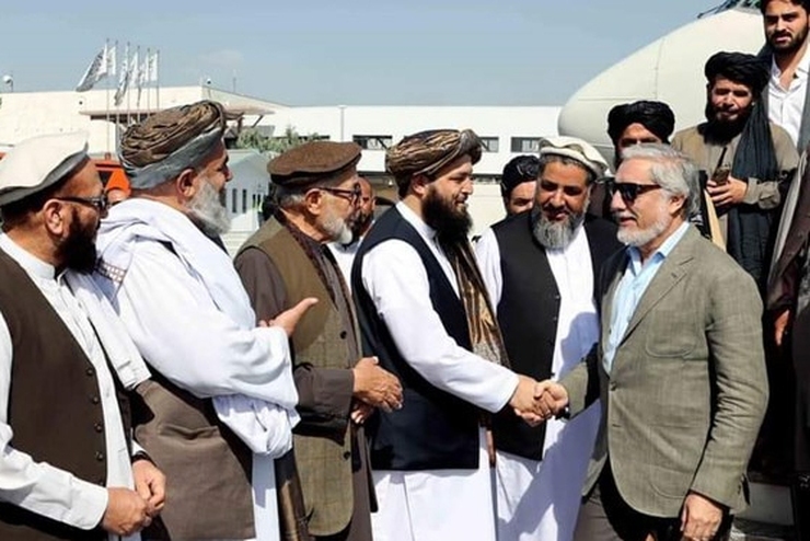 عبدالله عبدالله به کابل بازگشت