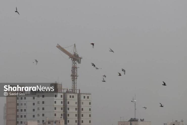 علت هجوم ریزگرد‌ها به آسمان مشهد چیست؟ (۲۵ خرداد ۱۴۰۱) + فیلم و عکس